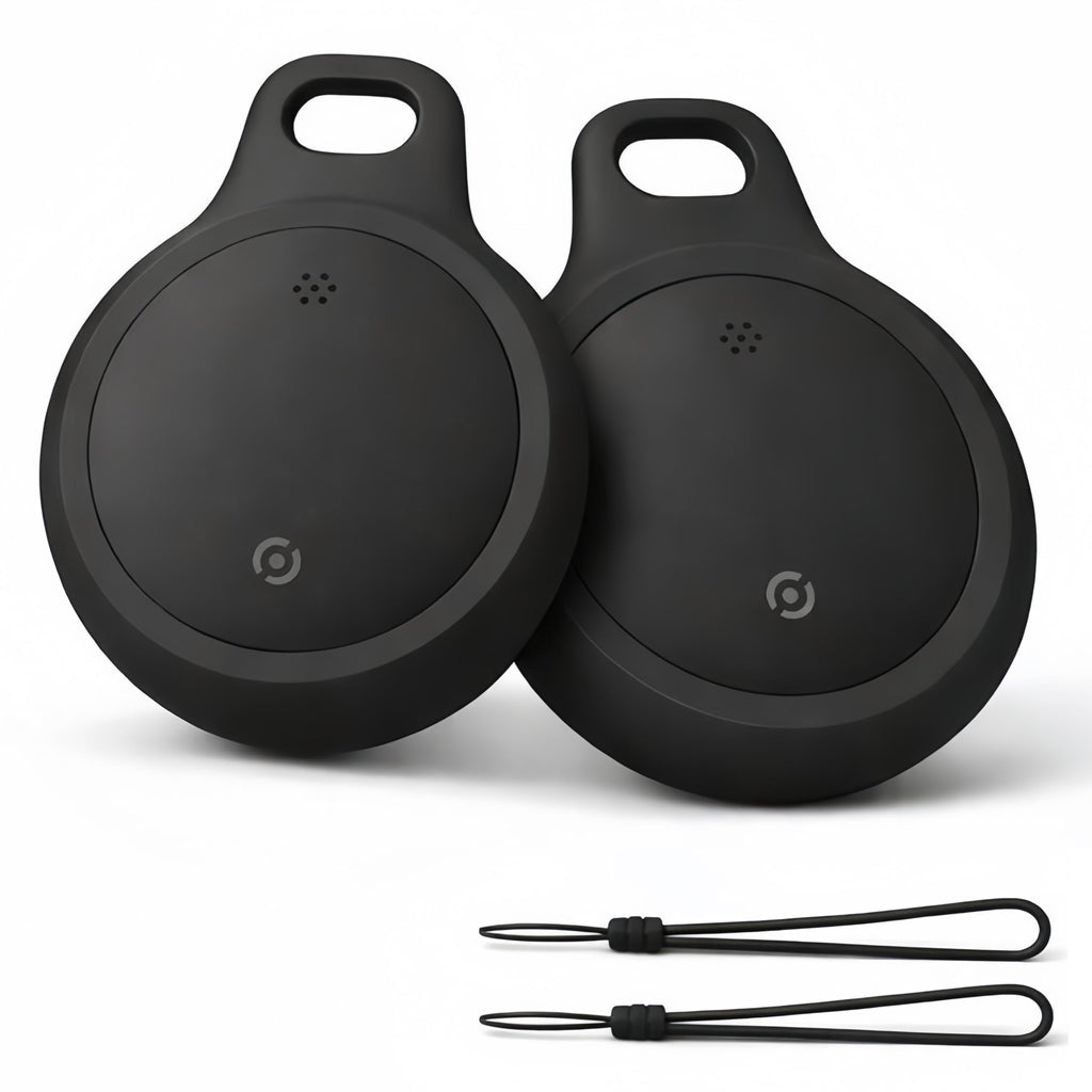 BlissfulTails Bluetooth Tracker, Apple Find My & Android Find Hub (2 Pack)