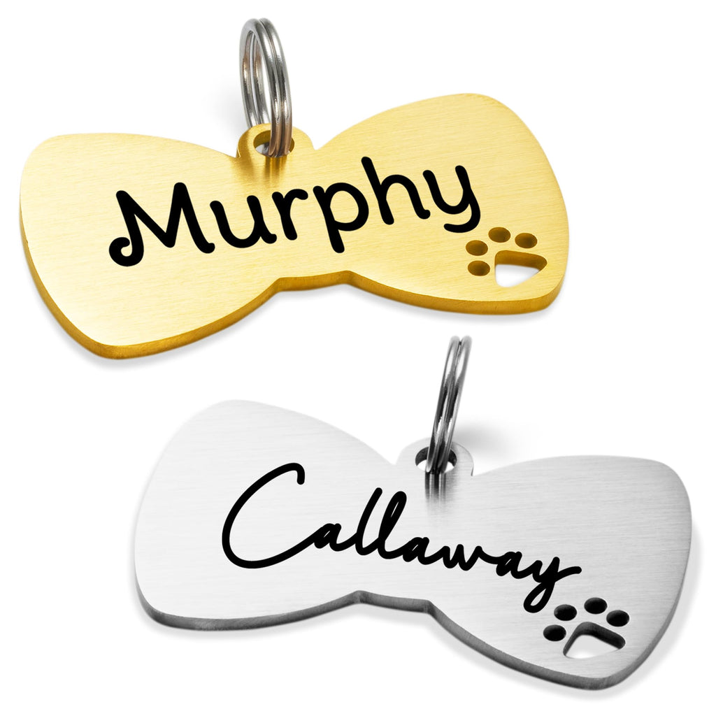 Ultra Joys Custom Personalized Bone Dog ID Tag for Pets