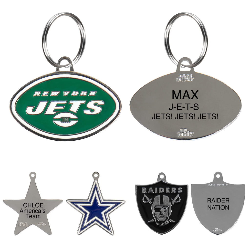 Personalized Pet ID Tag with Team Logo