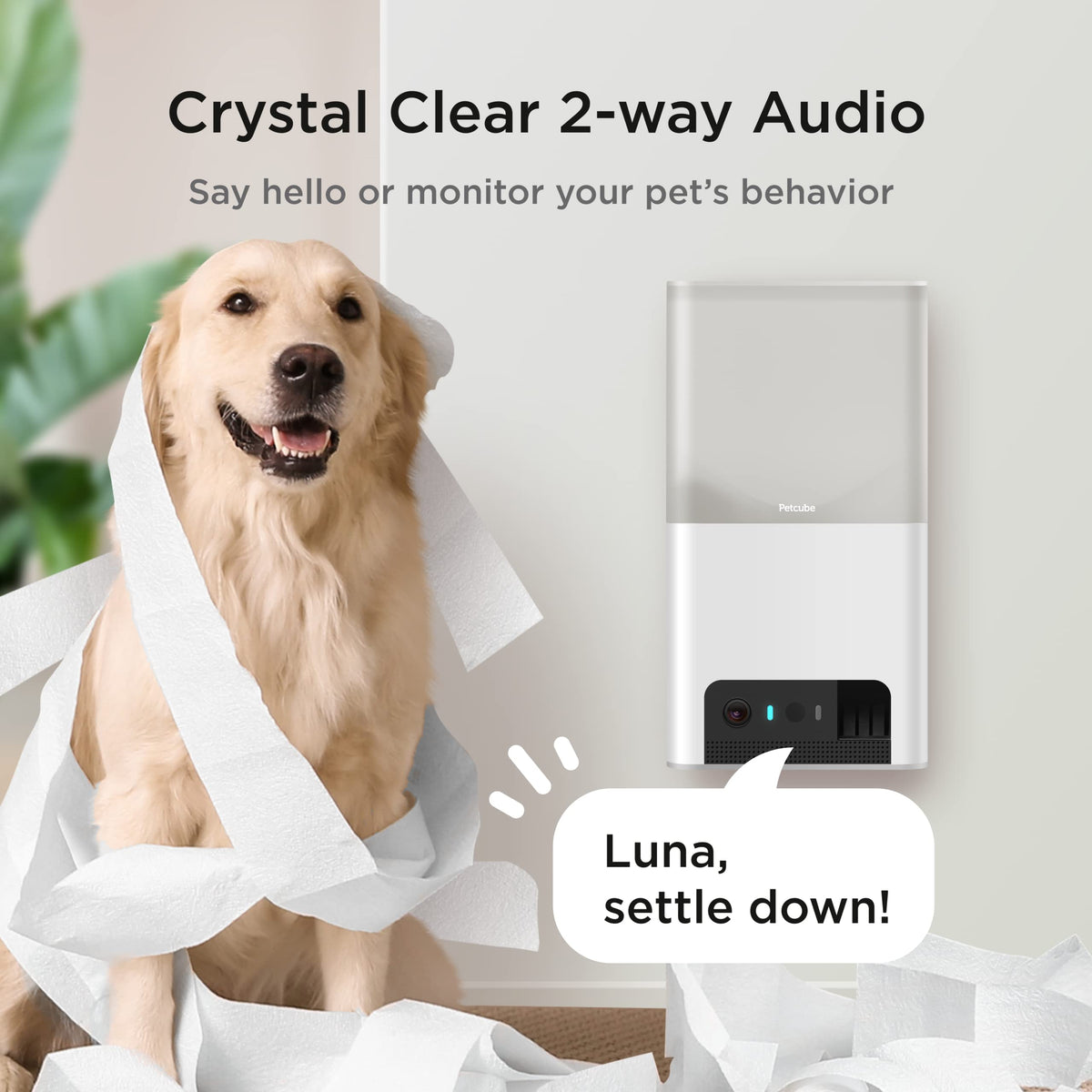 Smart Pet Camera with Treat Dispenser & Two-Way Audio