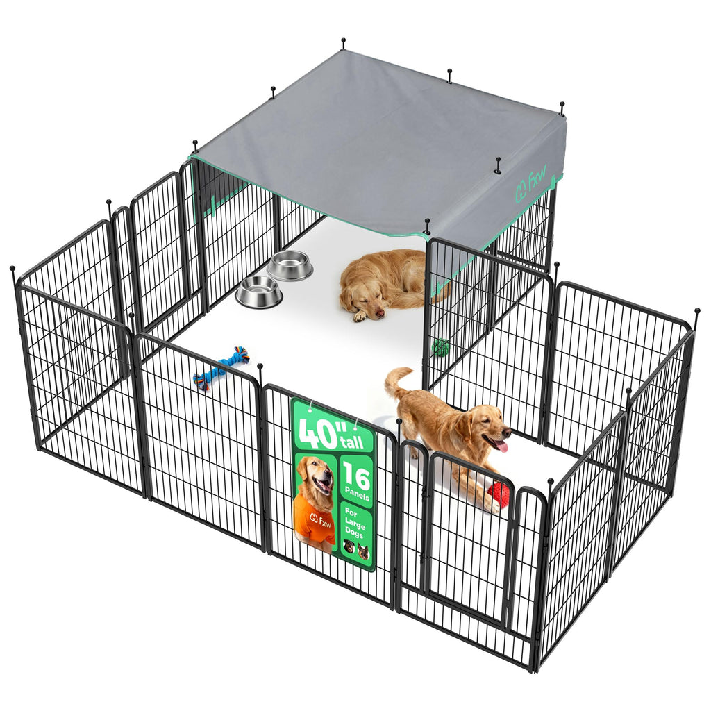 FXW Rollick Dog Playpen, Indoor, Yard & RV Camping