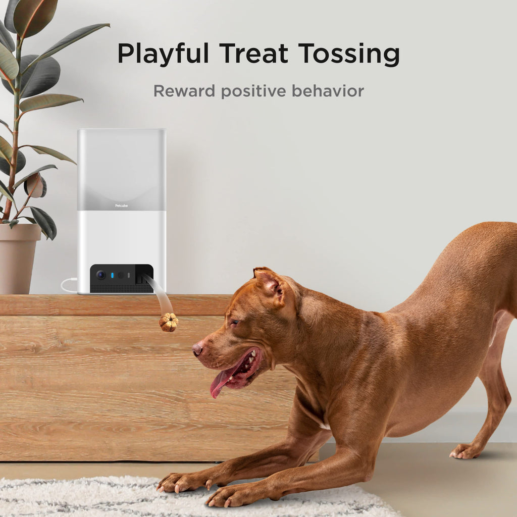 Smart Pet Camera with Treat Dispenser & Two-Way Audio