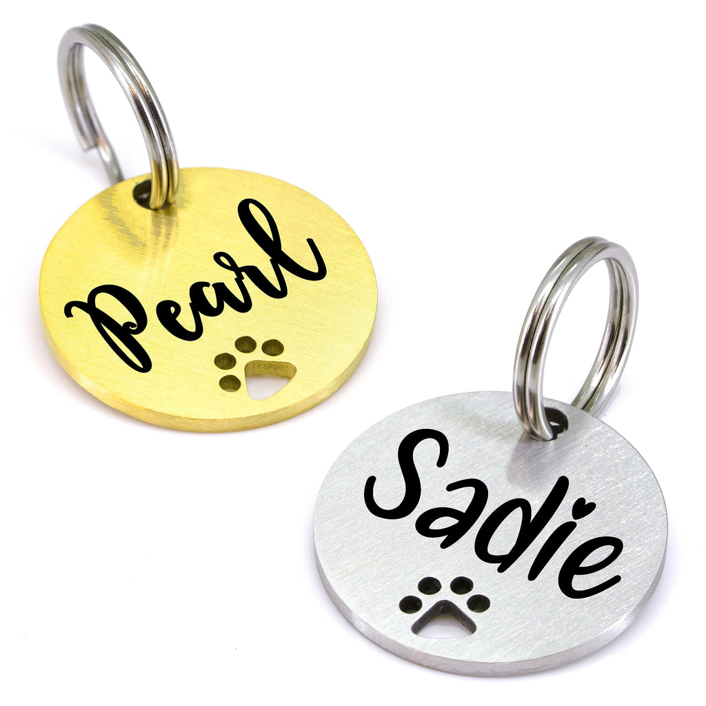 Ultra Joys Custom Personalized Bone Dog ID Tag for Pets