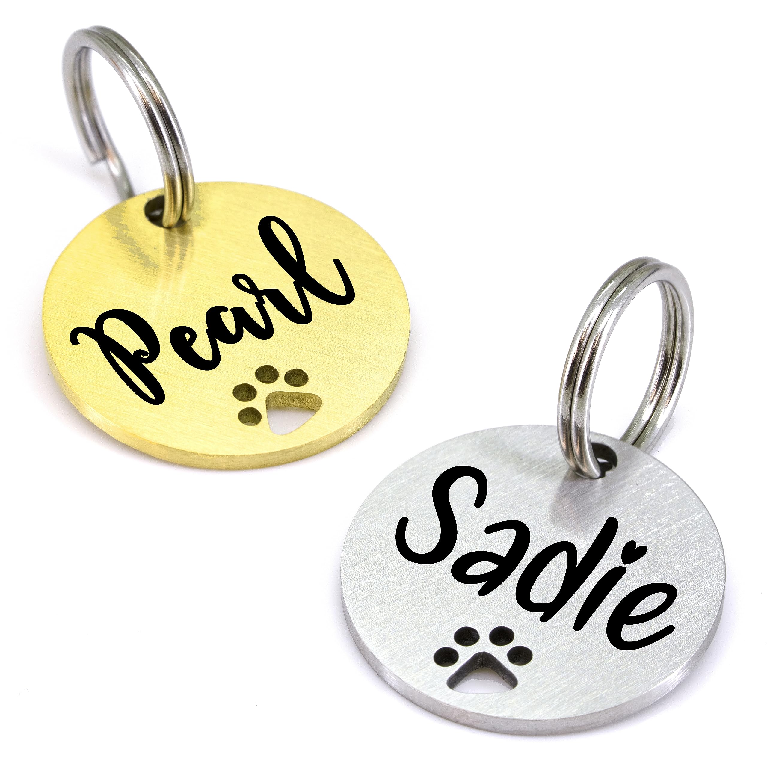 Ultra Joys Custom Personalized Bone Dog ID Tag for Pets