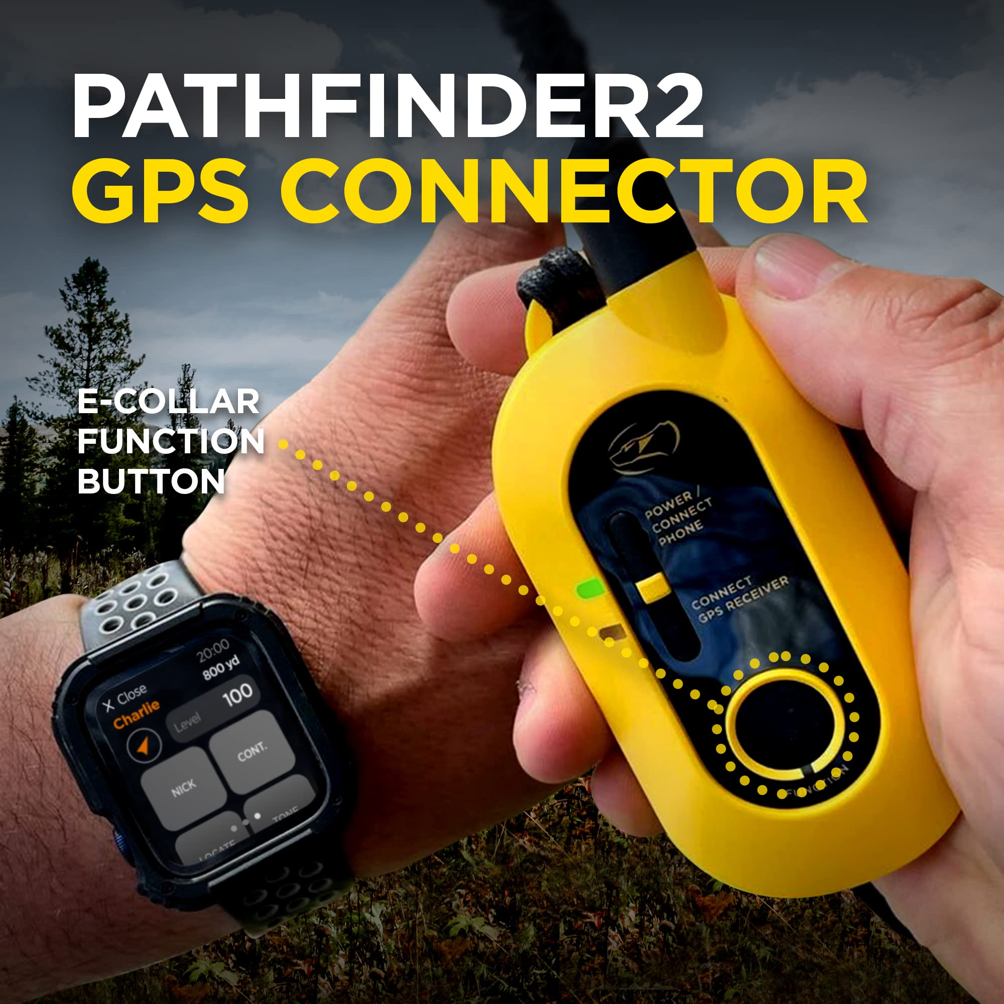 GPS Dog Tracker & Training Collar with 9-Mile Range