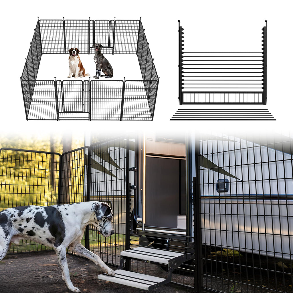 FXW Rollick Dog Playpen, Indoor, Yard & RV Camping