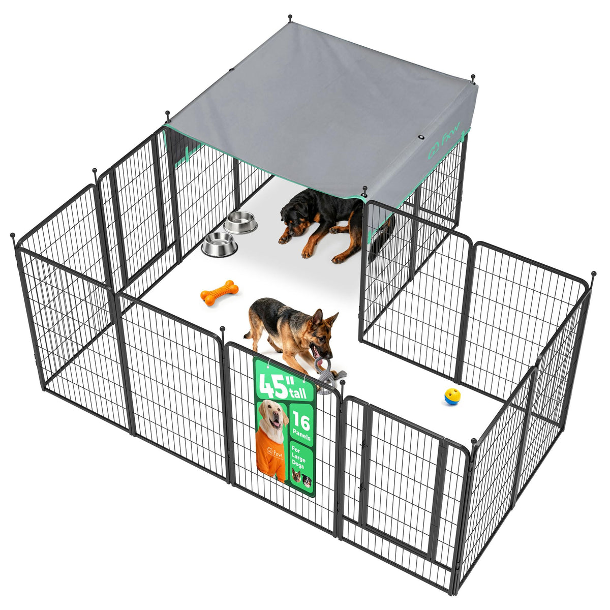 FXW Instant Dog Playpen, RV Camping, Outdoor & Yard