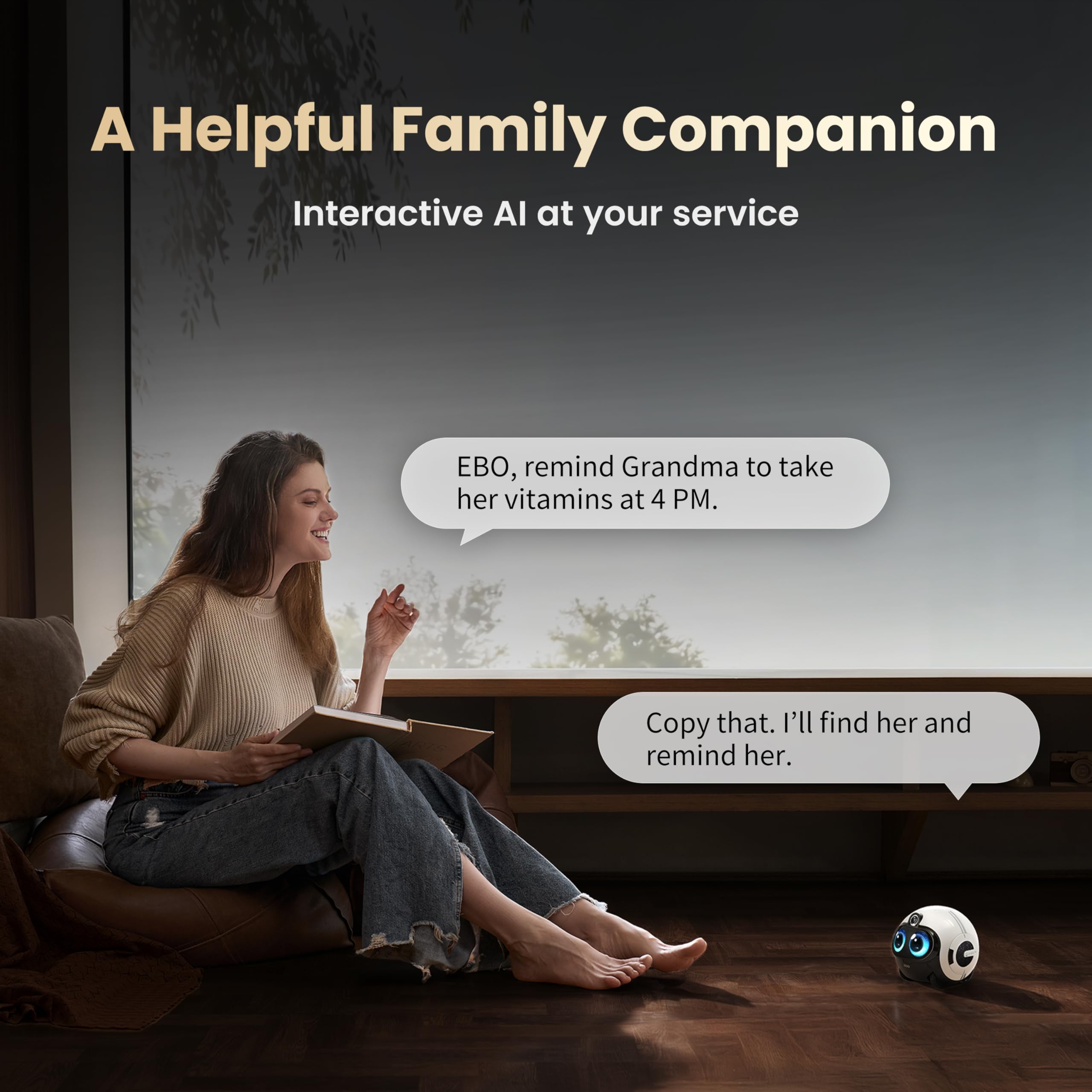 AI Robot Camera & Family Companion