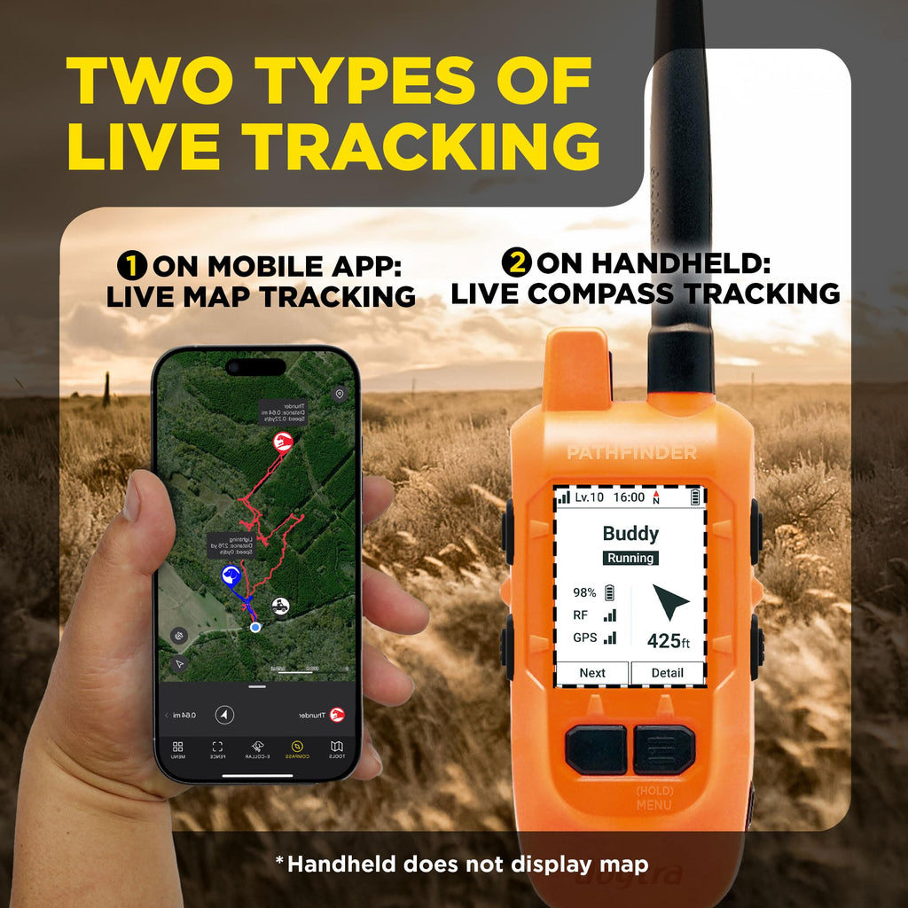 GPS Dog Tracker & Training Collar System
