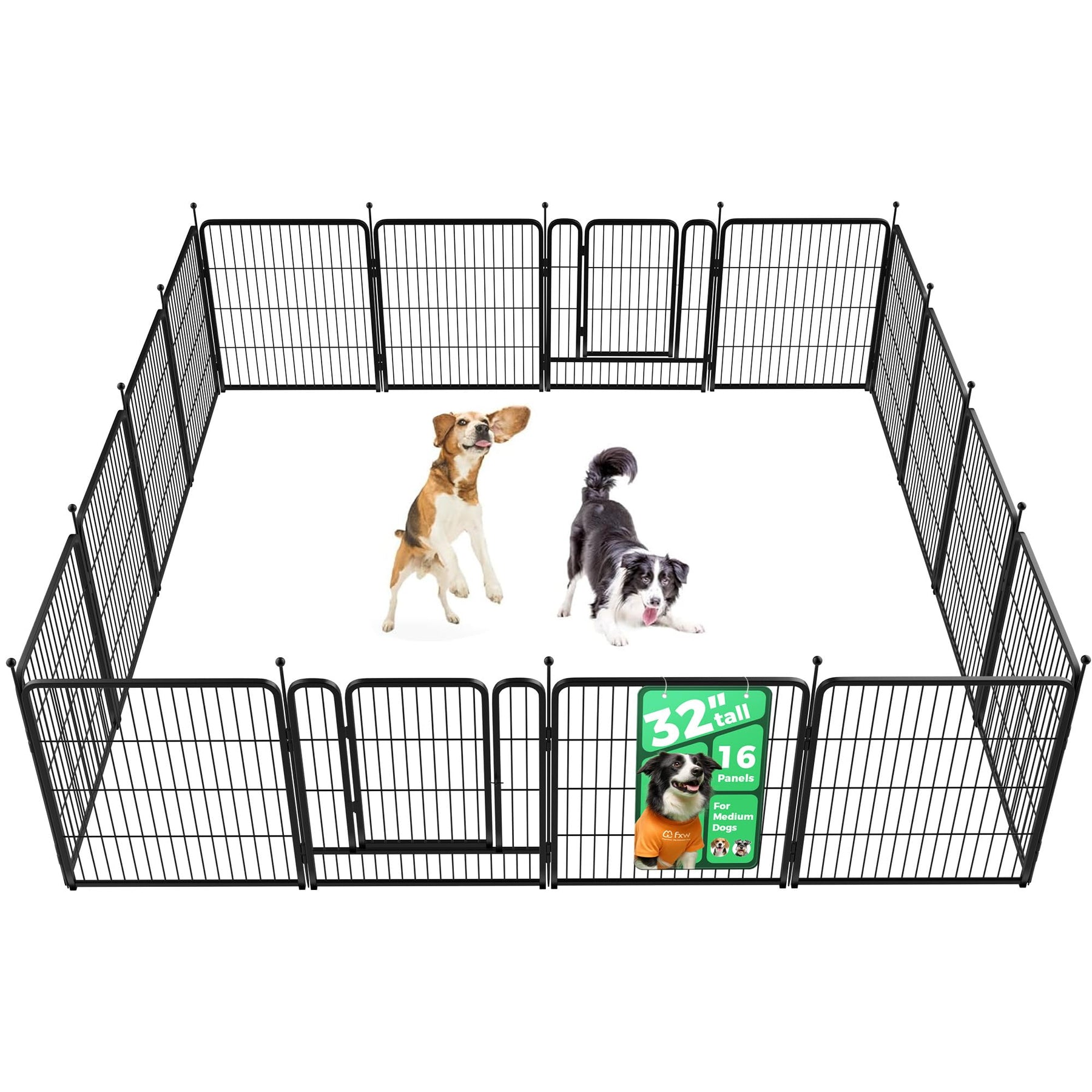 FXW Rollick Dog Playpen, Indoor, Yard & RV Camping