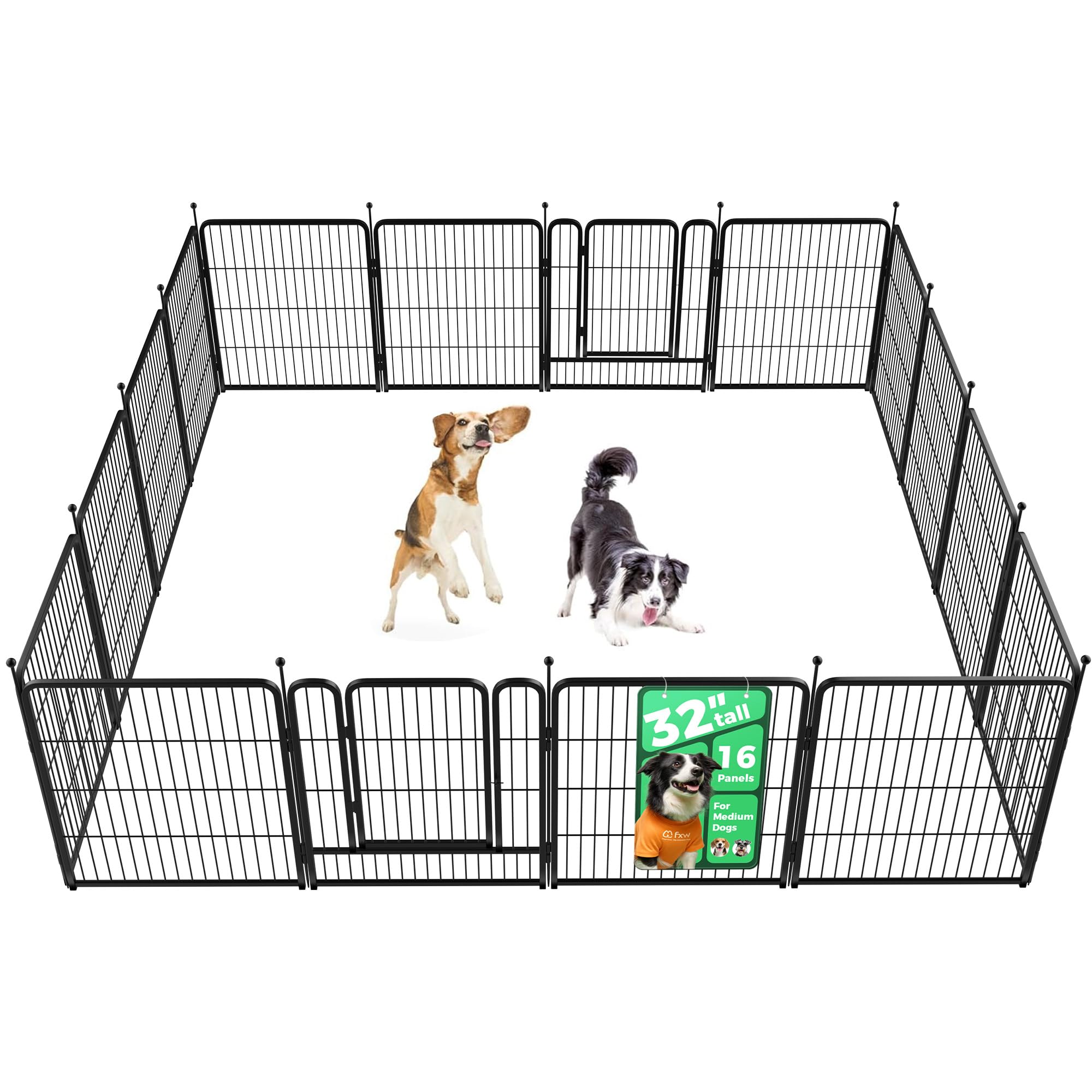 FXW Rollick Dog Playpen, Indoor, Yard & RV Camping