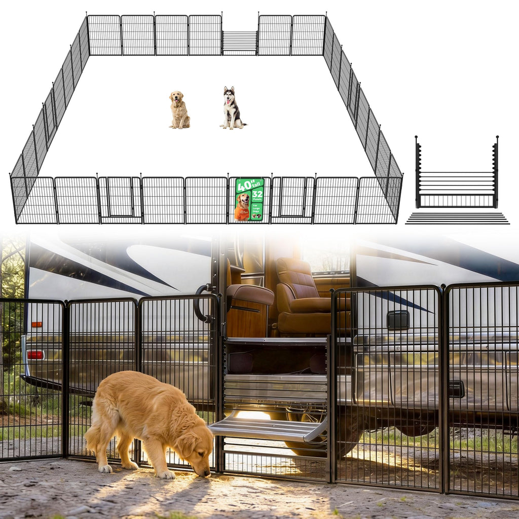 FXW Instant Dog Playpen, RV Camping, Outdoor & Yard