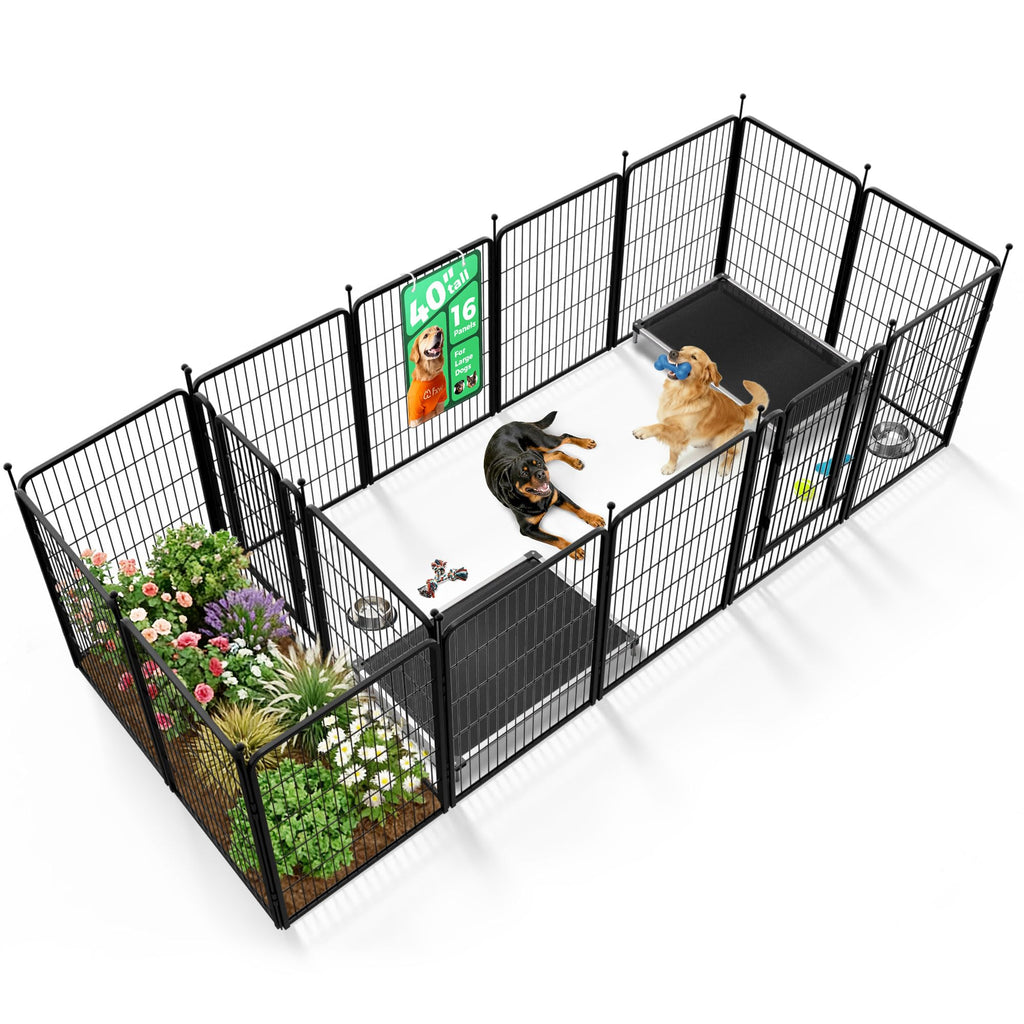 FXW Rollick Dog Playpen, Indoor, Yard & RV Camping