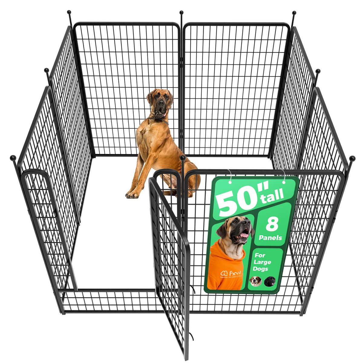 FXW Rollick Dog Playpen, Indoor, Yard & RV Camping