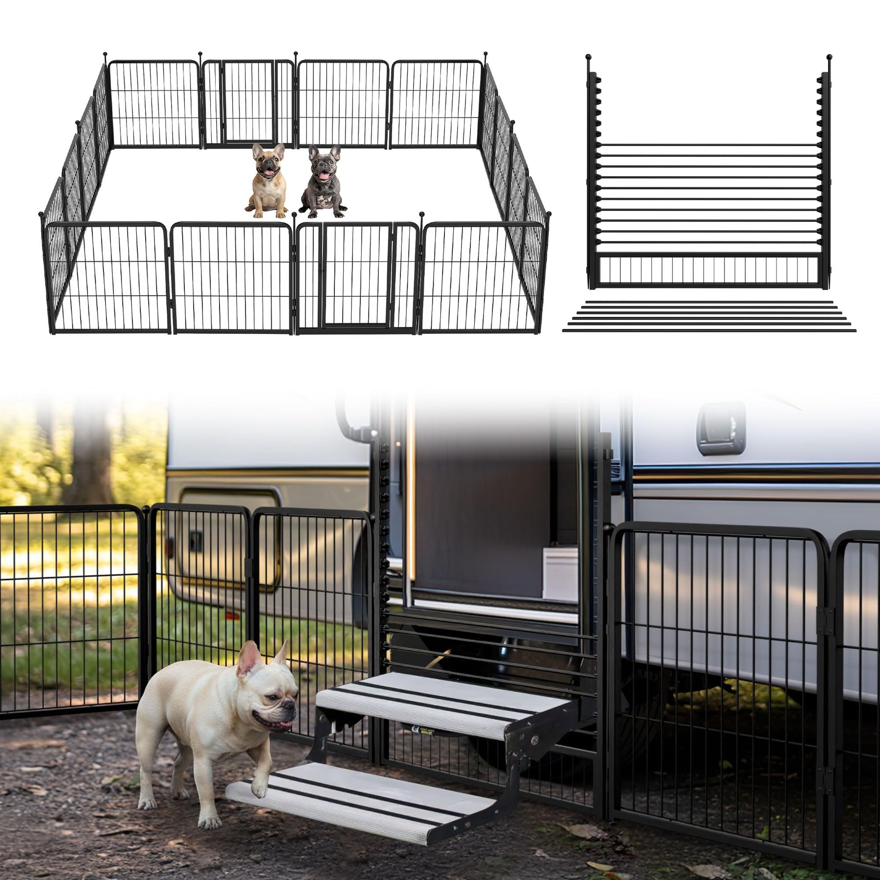 FXW Instant Dog Playpen, RV Camping, Outdoor & Yard