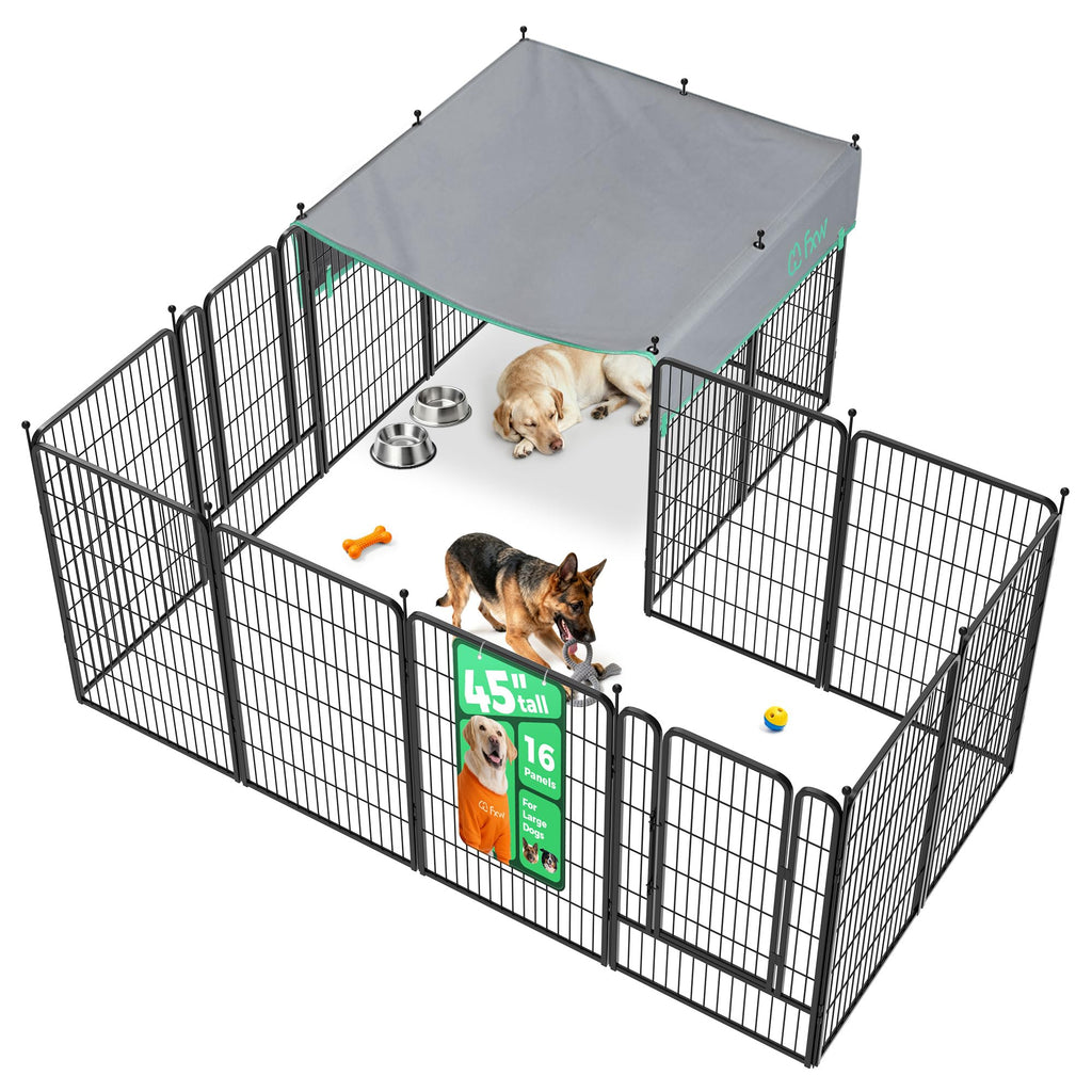 FXW Rollick Dog Playpen, Indoor, Yard & RV Camping