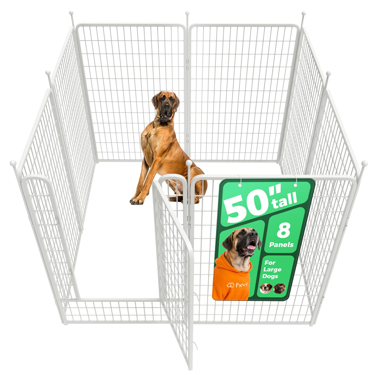 FXW Rollick Dog Playpen, Indoor, Yard & RV Camping