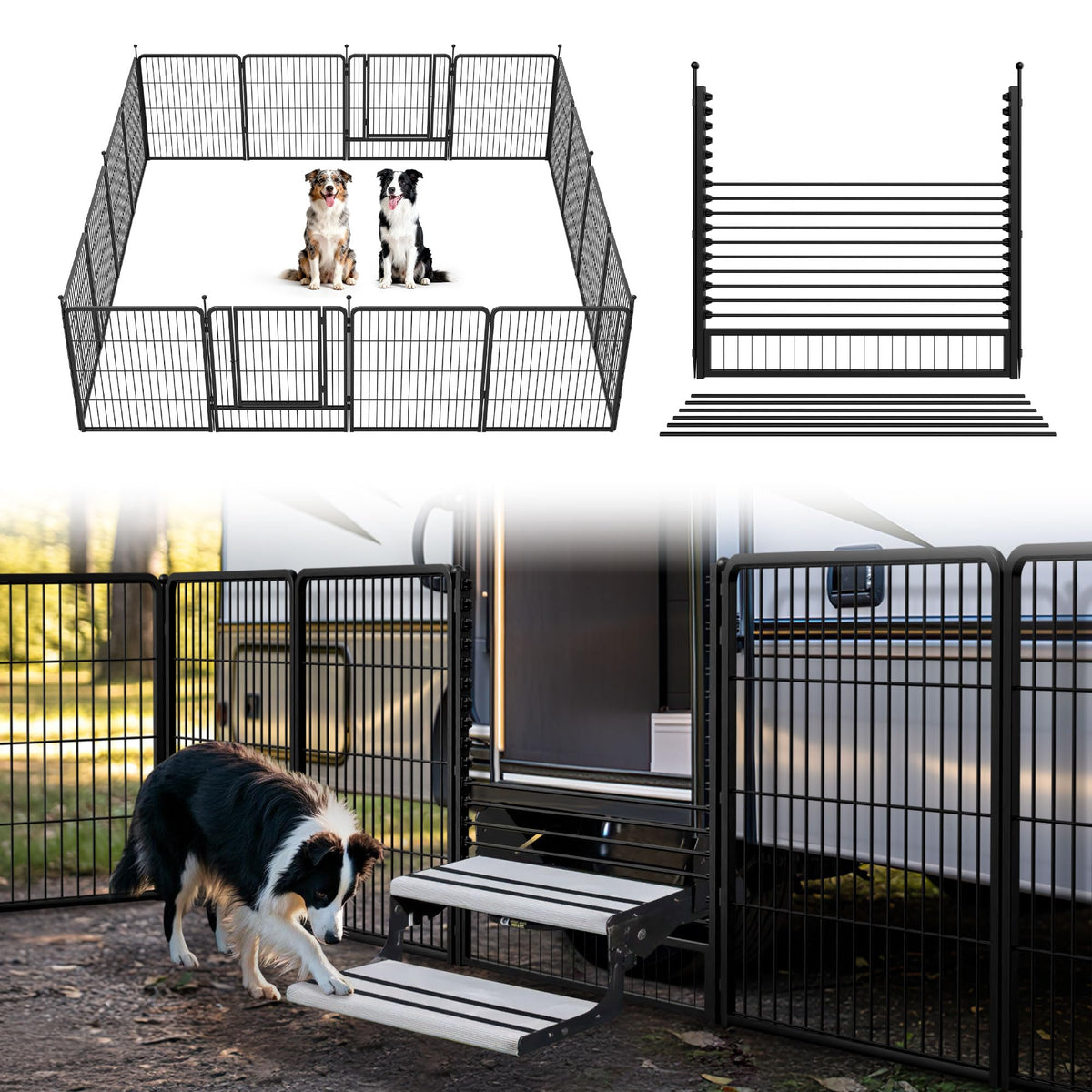 FXW Instant Dog Playpen, RV Camping, Outdoor & Yard