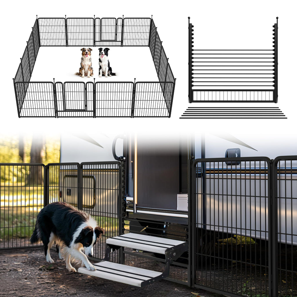 FXW Rollick Dog Playpen, Indoor, Yard & RV Camping