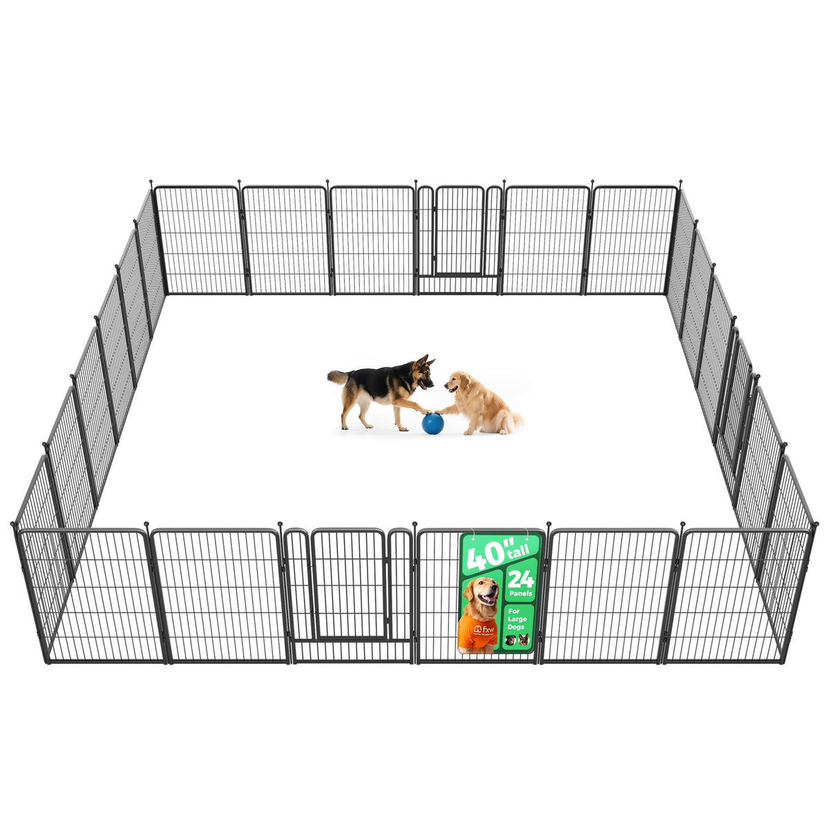 FXW Rollick Dog Playpen, Indoor, Yard & RV Camping