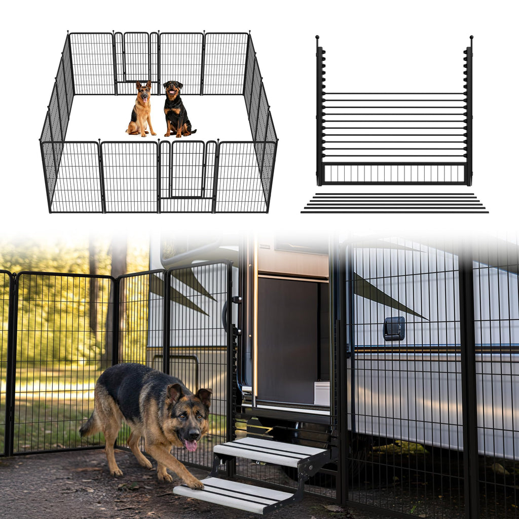 FXW Rollick Dog Playpen, Indoor, Yard & RV Camping