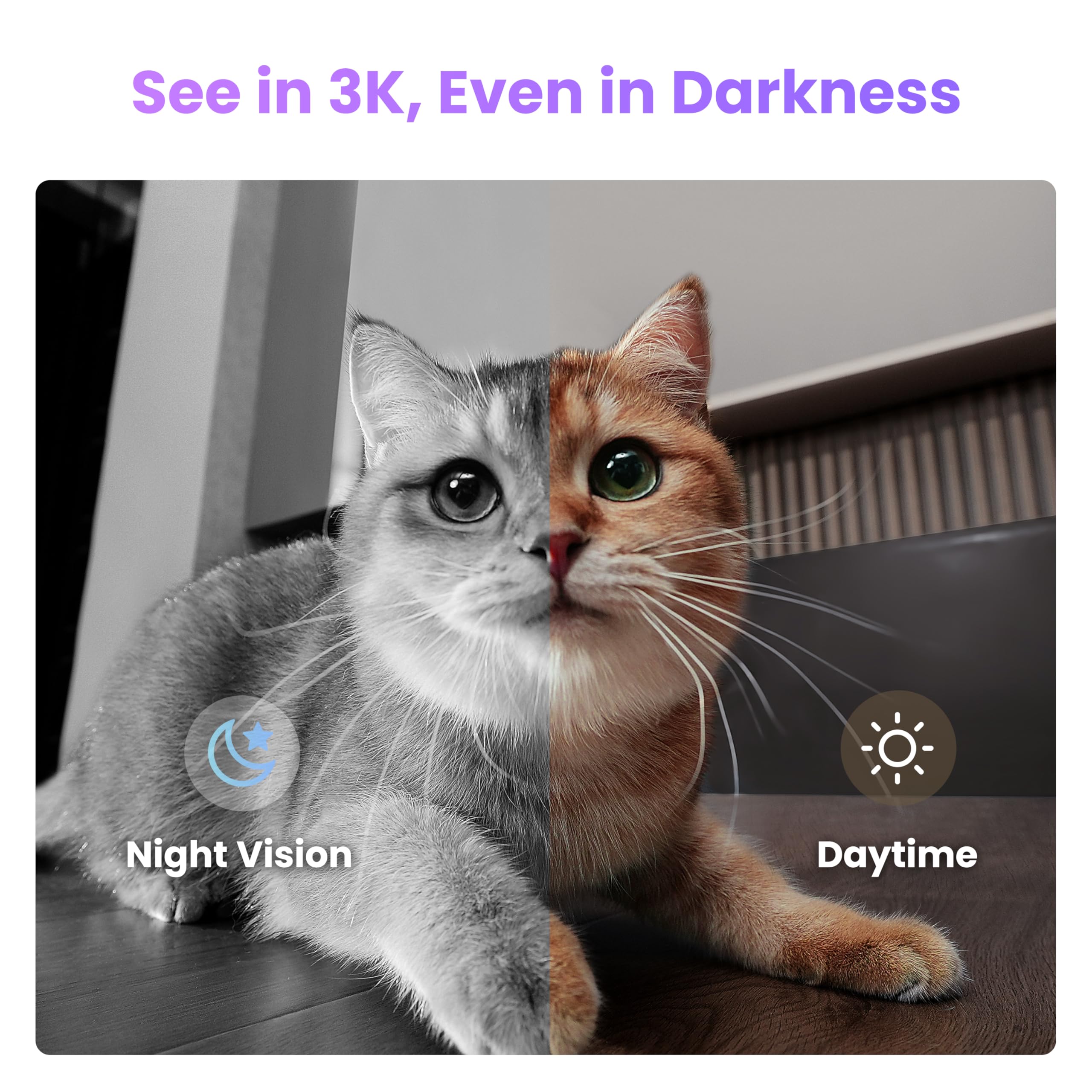 3K Smart Robot Companion with Two-Way Video & AI Chat