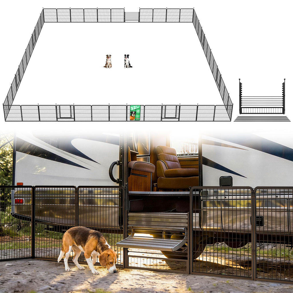 FXW Instant Dog Playpen, RV Camping, Outdoor & Yard
