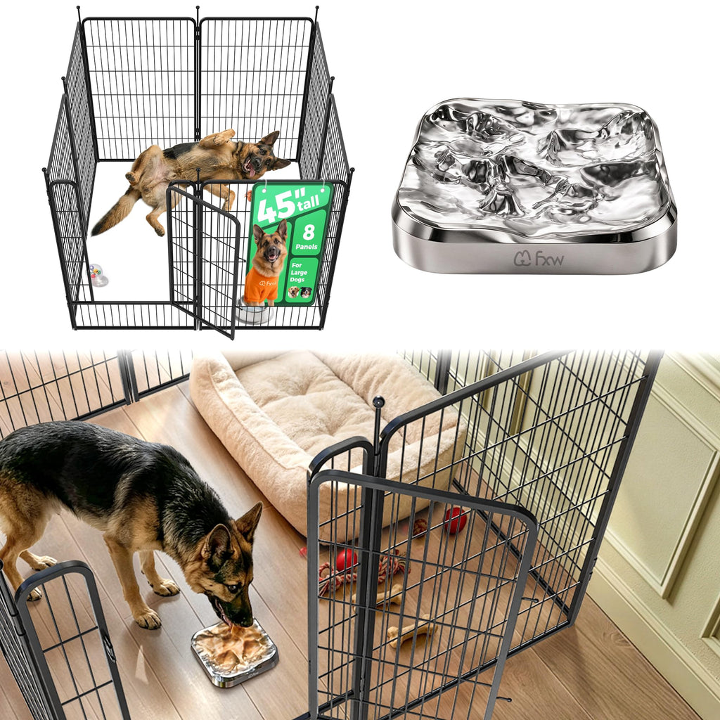 FXW Rollick Dog Playpen, Indoor, Yard & RV Camping
