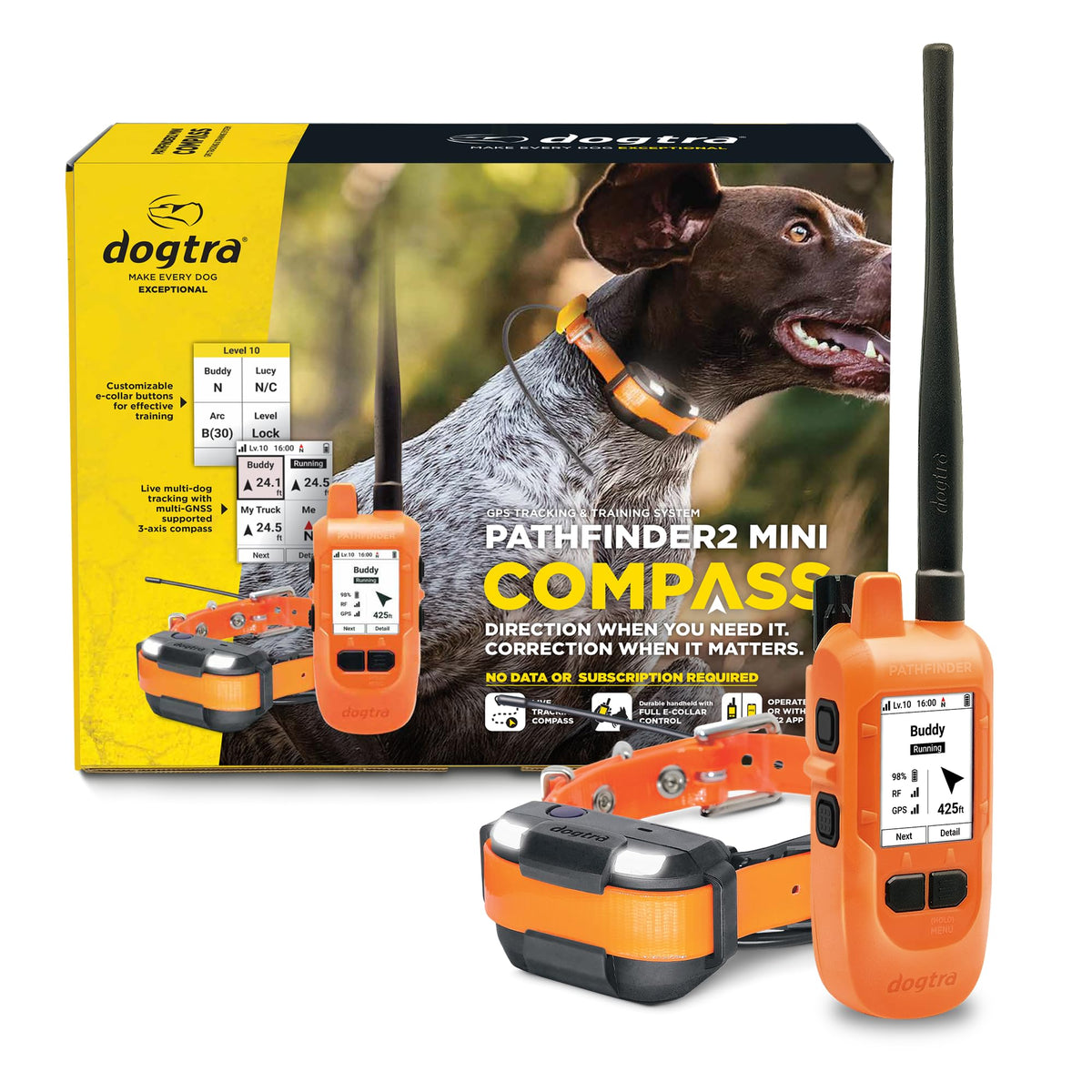 GPS Dog Tracker & Training Collar System