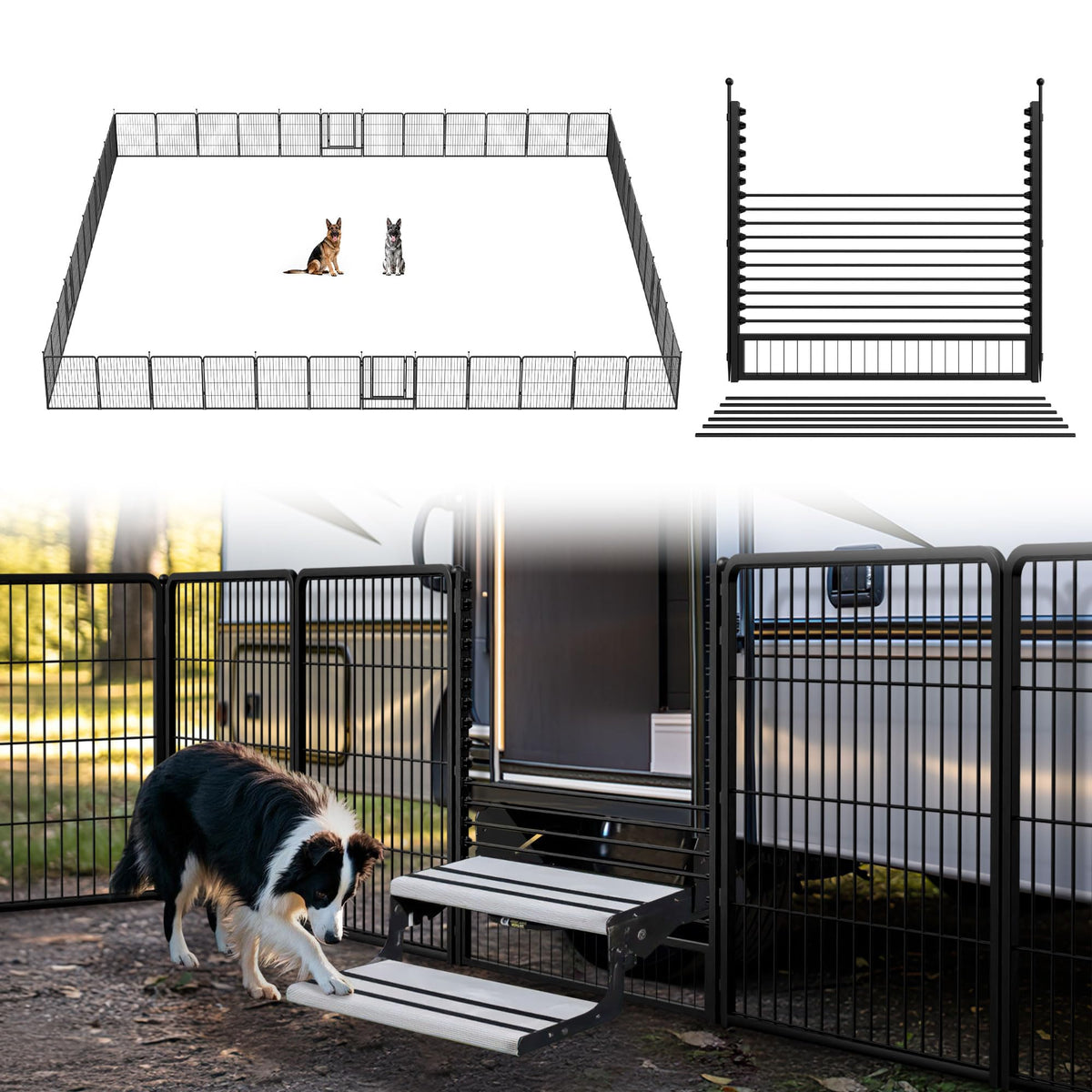 FXW Instant Dog Playpen, RV Camping, Outdoor & Yard