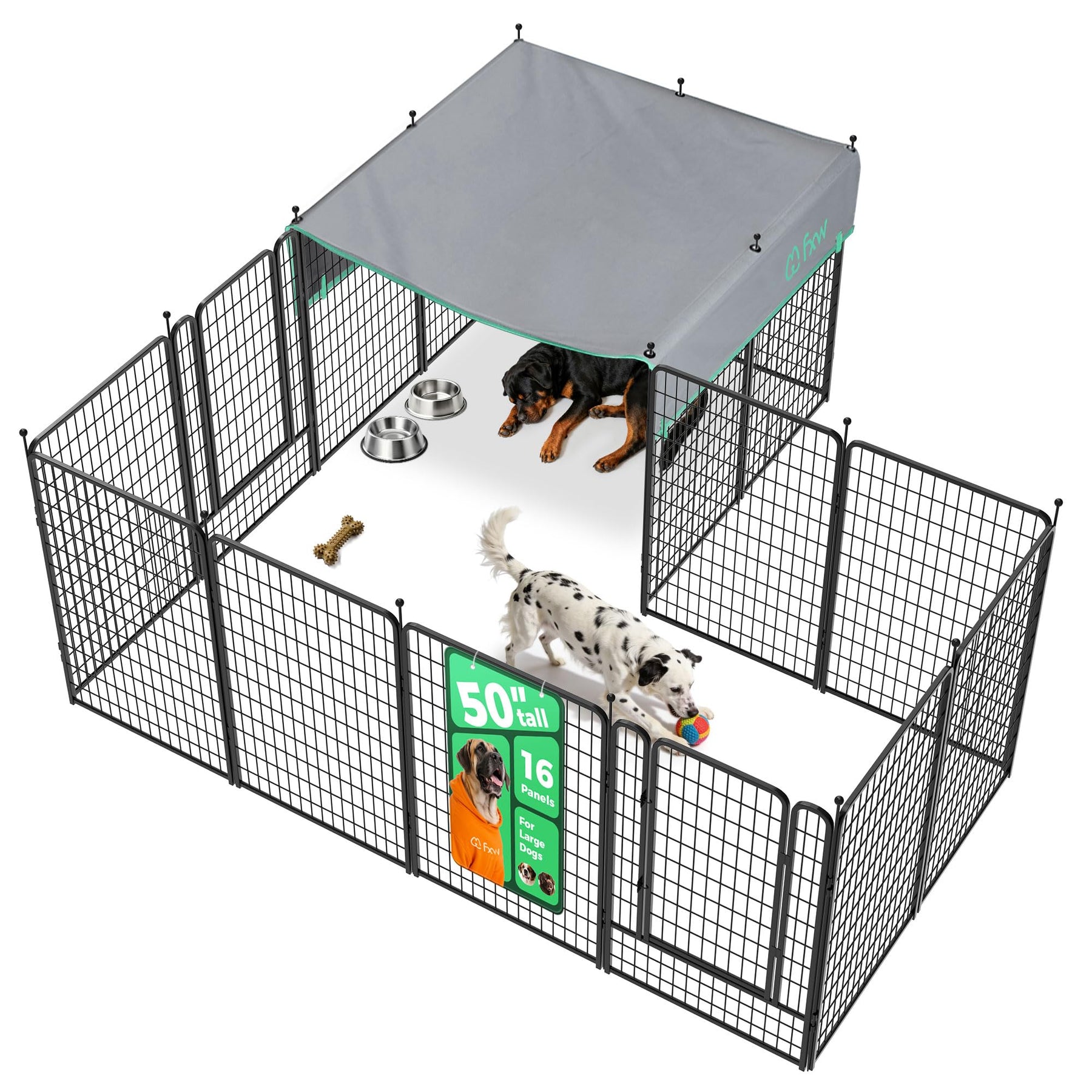 FXW Rollick Dog Playpen, Indoor, Yard & RV Camping