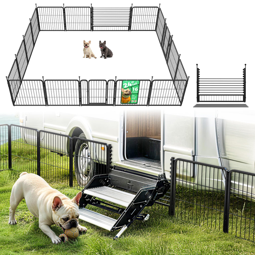 FXW Rollick Dog Playpen, Indoor, Yard & RV Camping