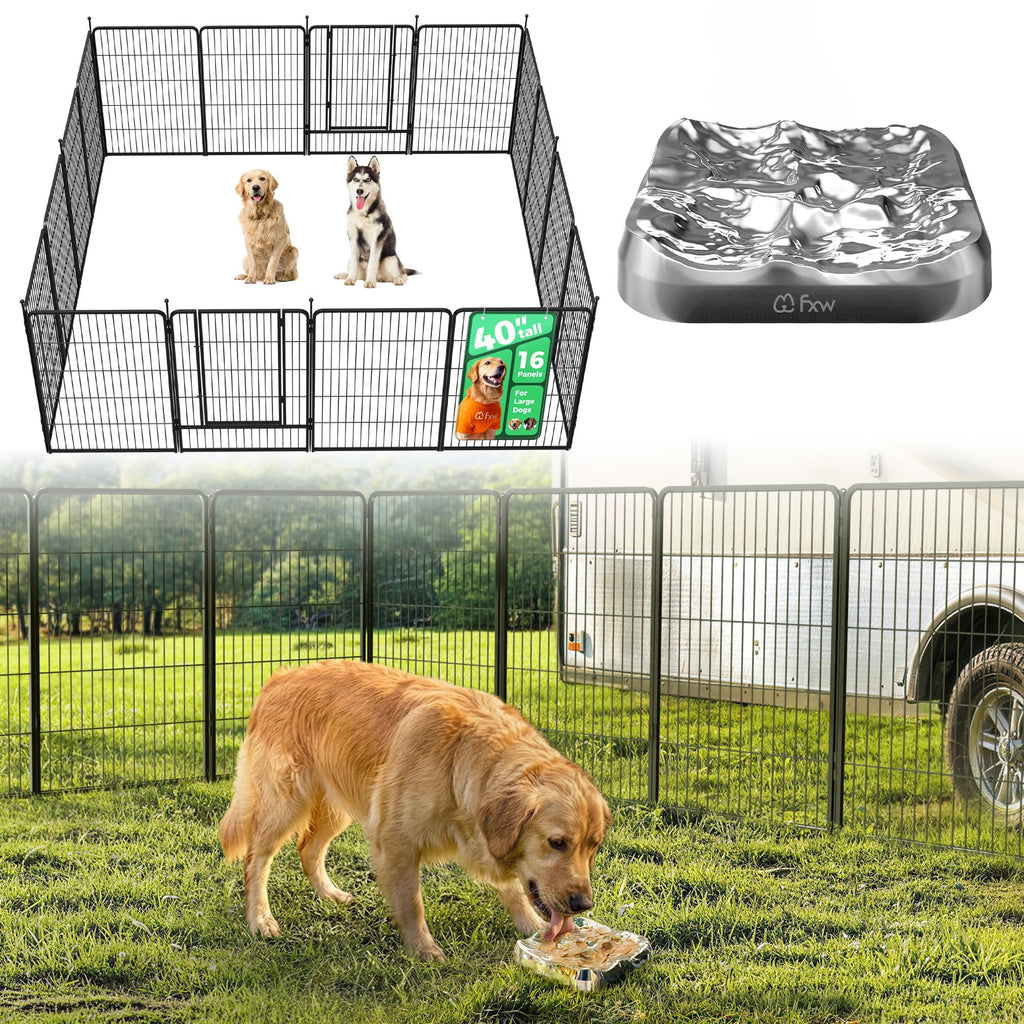 FXW Instant Dog Playpen, RV Camping, Outdoor & Yard