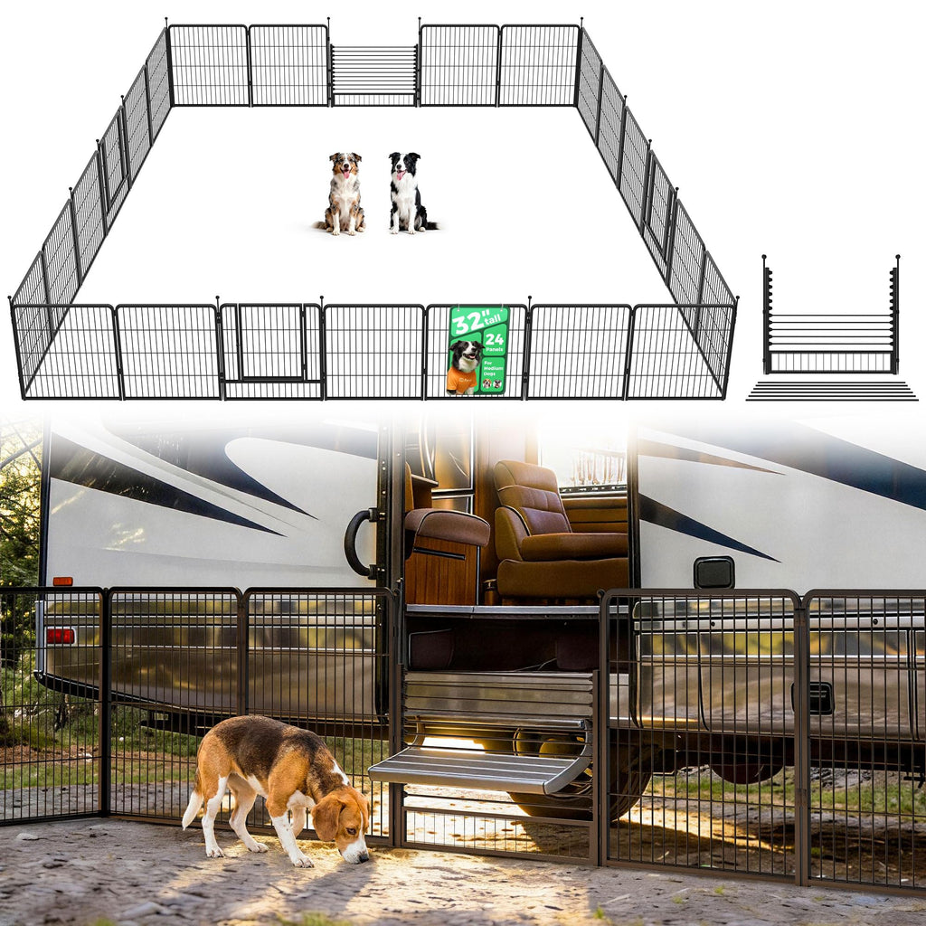 FXW Instant Dog Playpen, RV Camping, Outdoor & Yard
