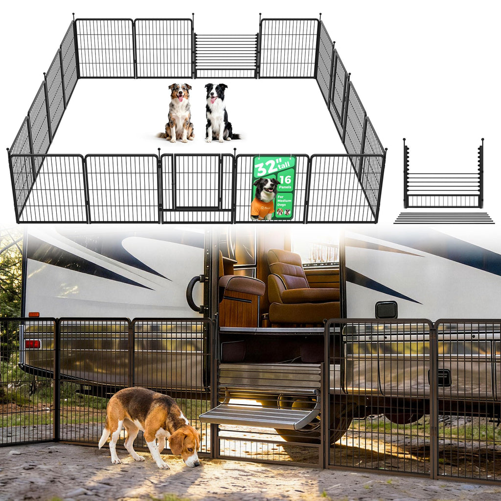 FXW Instant Dog Playpen, RV Camping, Outdoor & Yard