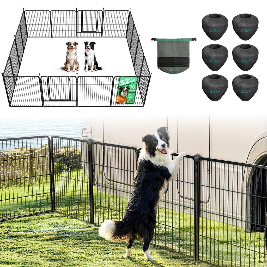 FXW Instant Dog Playpen, RV Camping, Outdoor & Yard